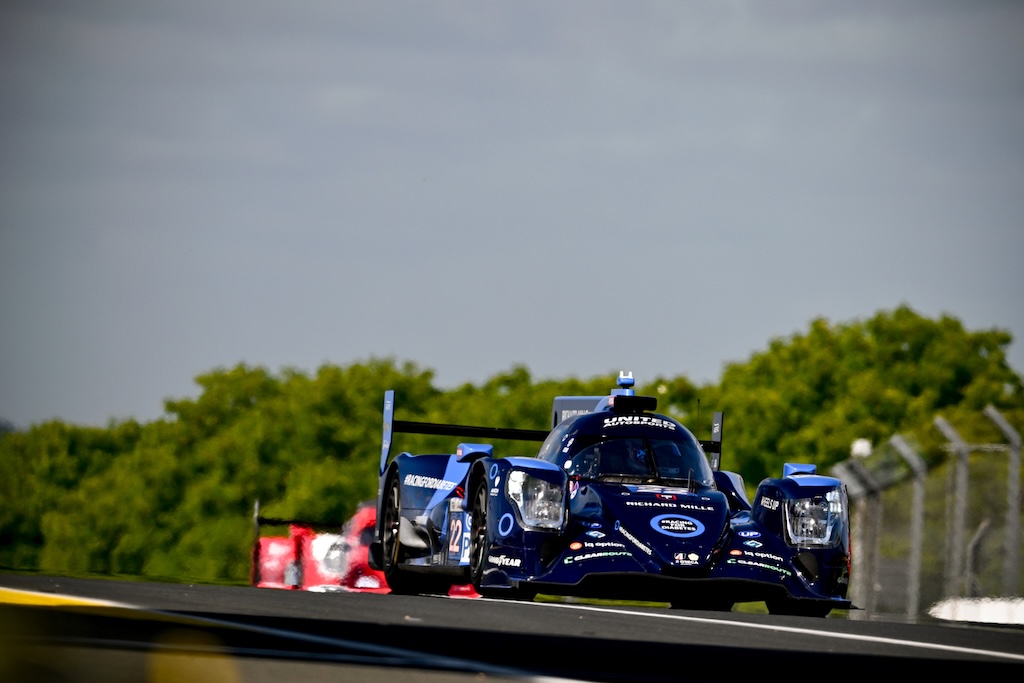 Mikkel Jensen udfordret i 24-timersløbet på Le Mans.
(Foto: United Autosports)
